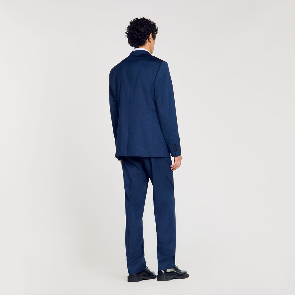Sandro / Wool suit jacket Royal Blue