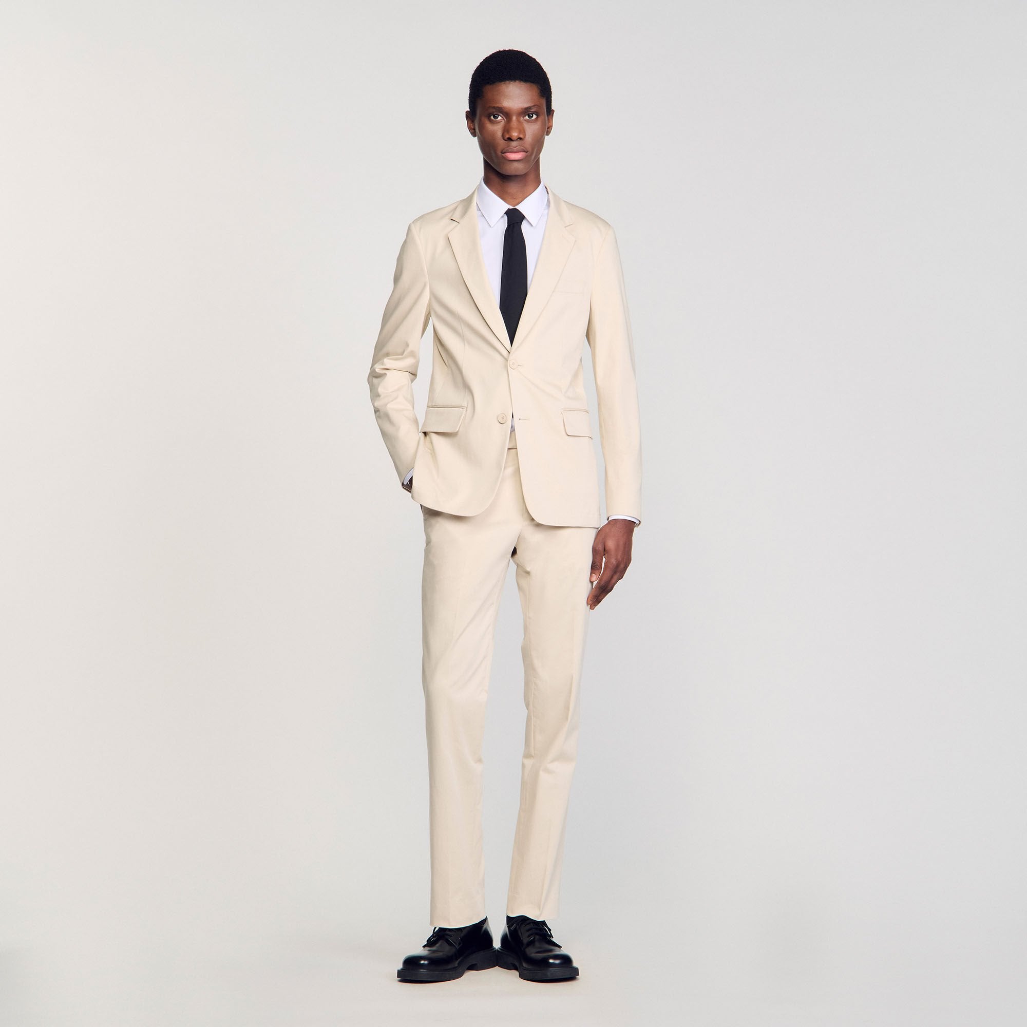 Sandro / Suit jacket Ivory.