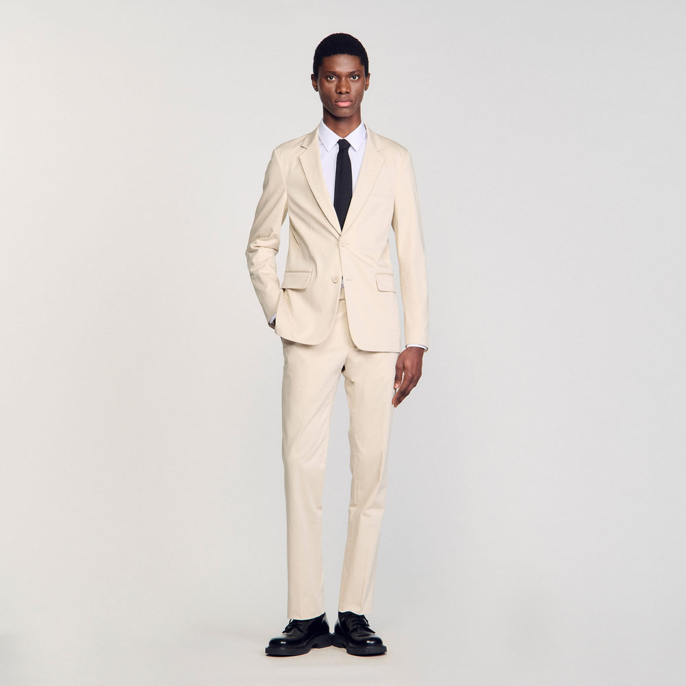 Sandro / Suit jacket Ivory.