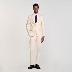 Sandro / Suit jacket Ivory.