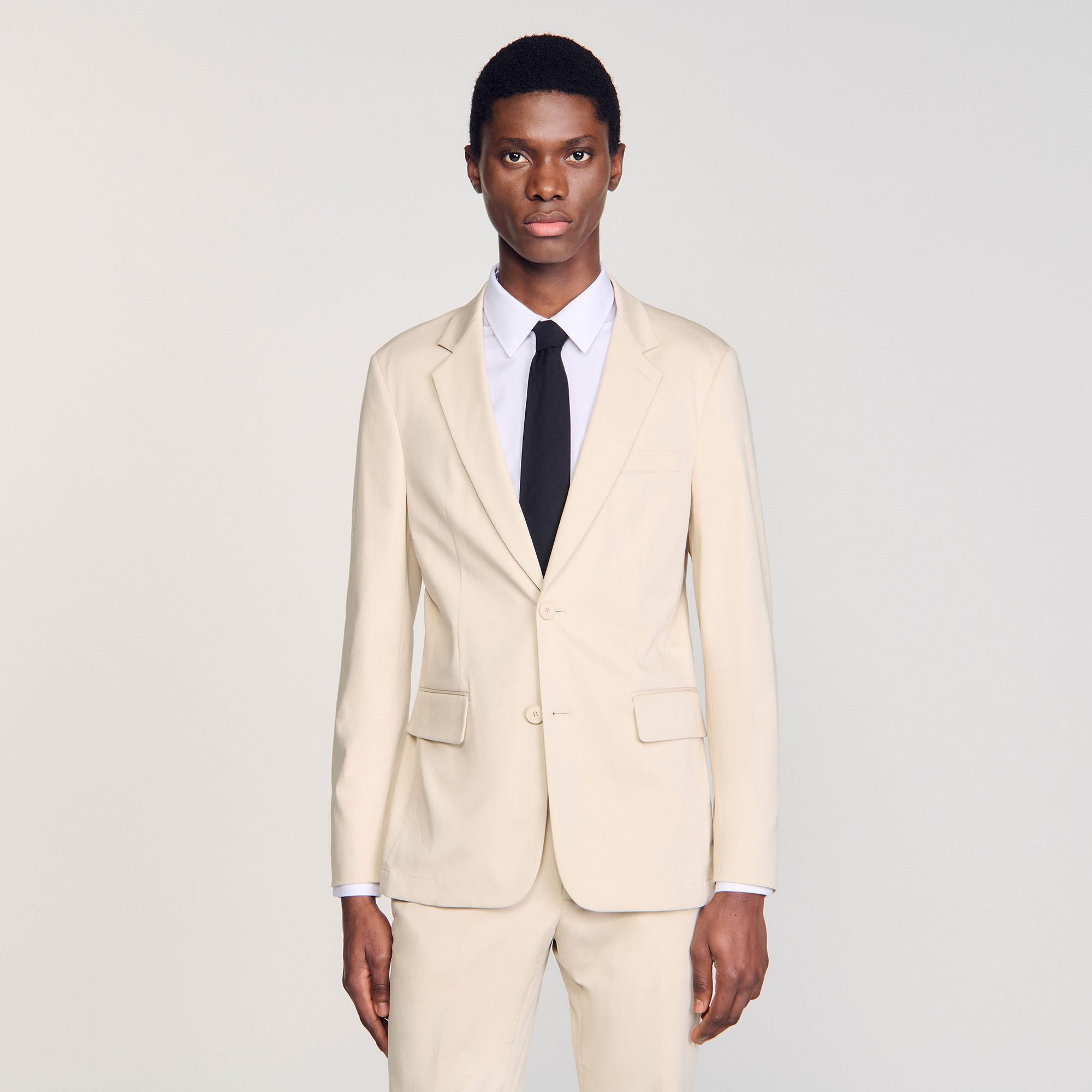 Sandro / Suit jacket Ivory.