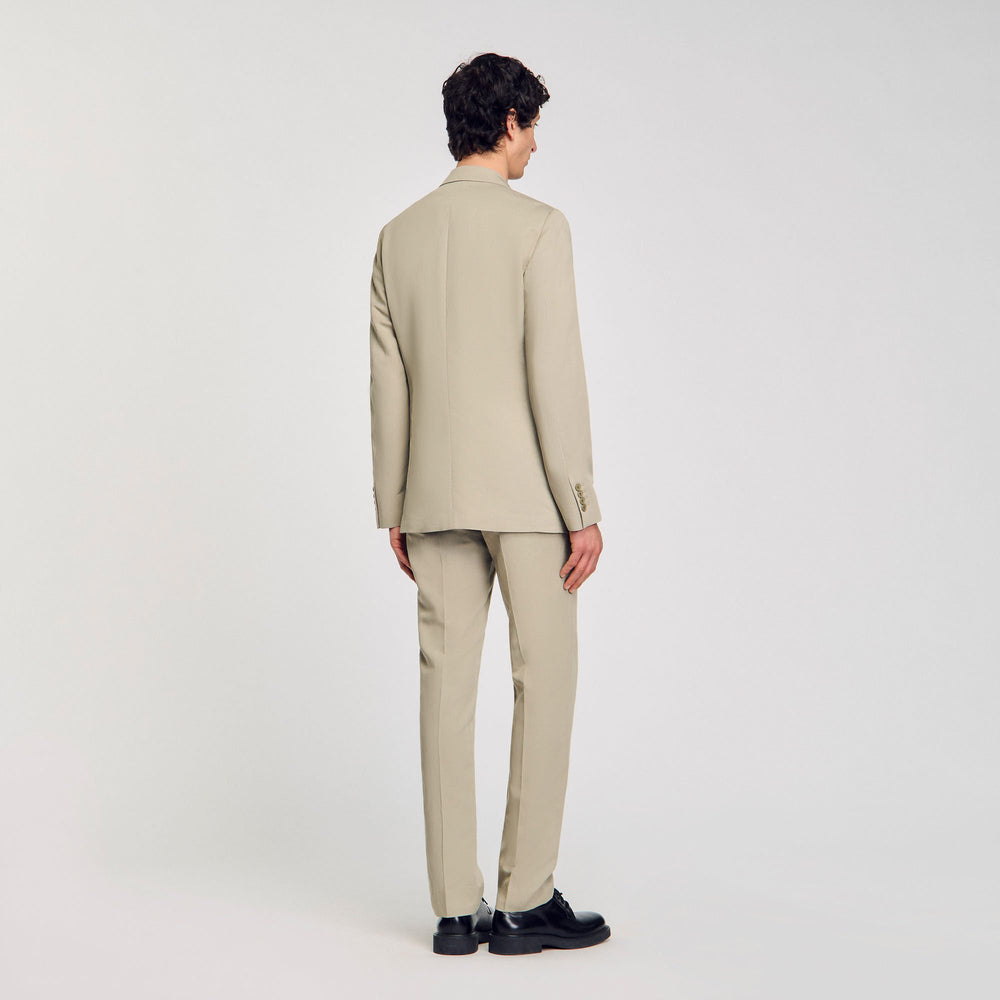 Sandro / Suit jacket Light Kaki.