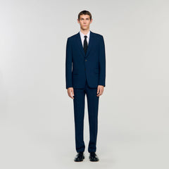 Sandro / Wool suit jacket Royal Blue