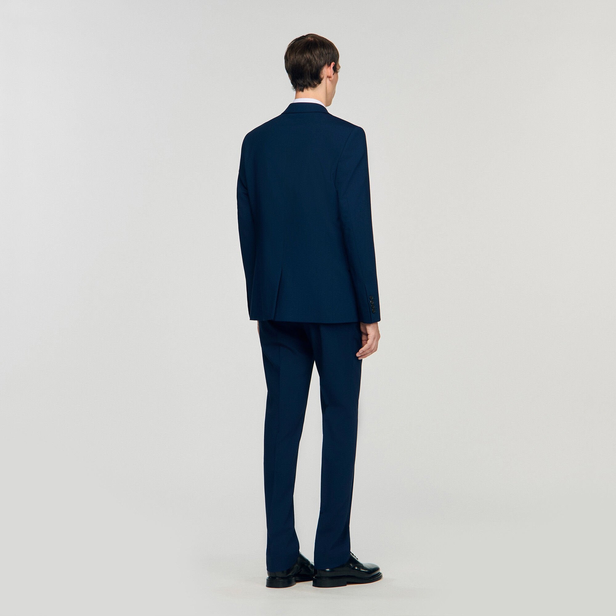 Sandro / Wool suit jacket Royal Blue