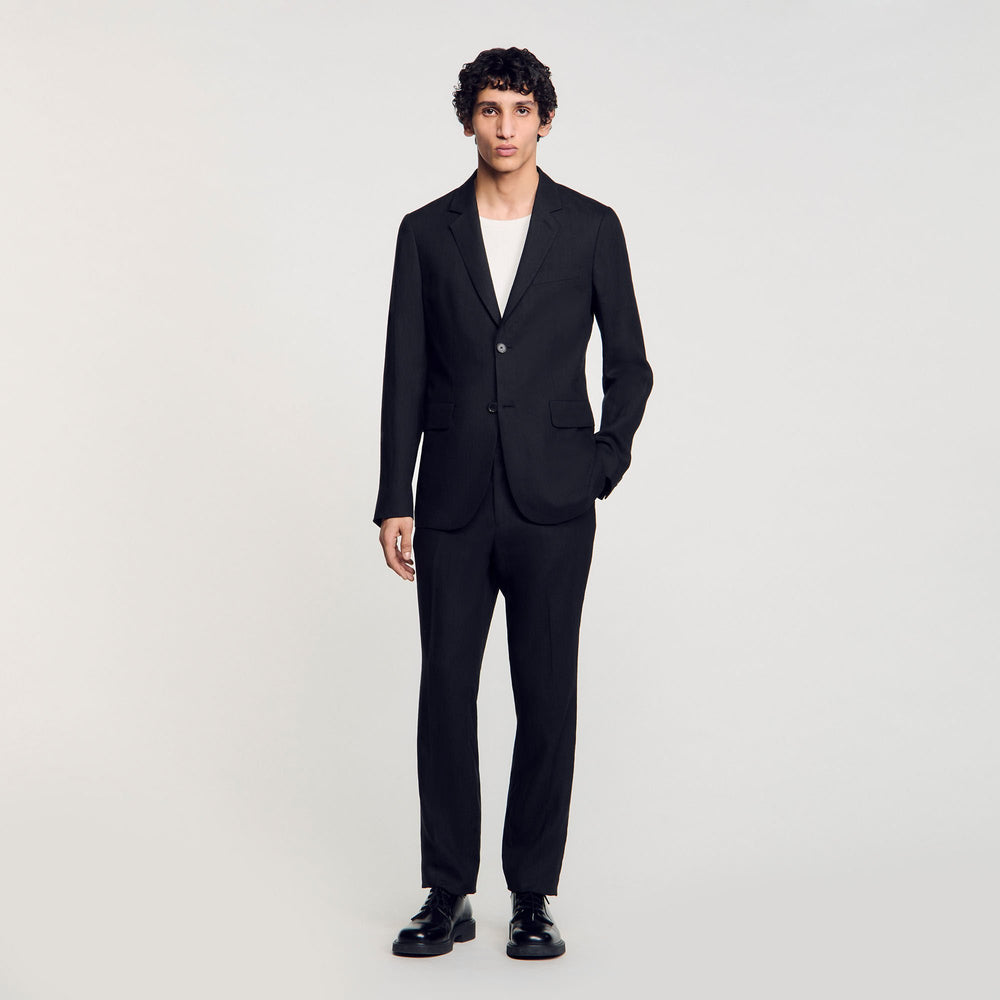 Sandro / Classic suit jacket Black
