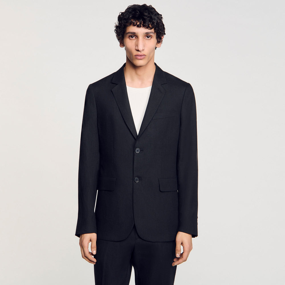 Sandro / Classic suit jacket Black